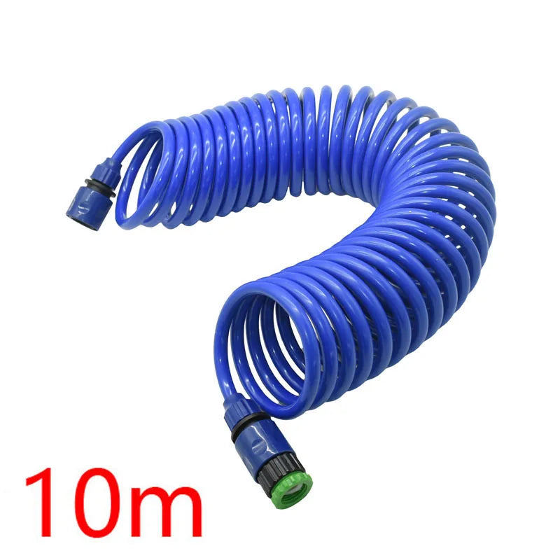 Flexible car Washing Magic Hose Garden EVA Spring Tube Expandable water gun hose for Flower lawn watering 1 Pcs