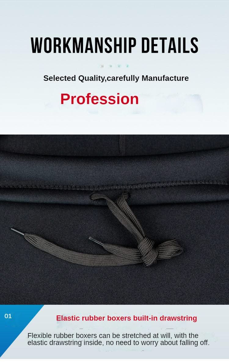 Wetsuit 3MM Neoprene Men Long Sleeve Split Wetsuit Warm Jacket Pants Plus Size Women Swimsuit Scuba Diving Snorkeling Surf Suit