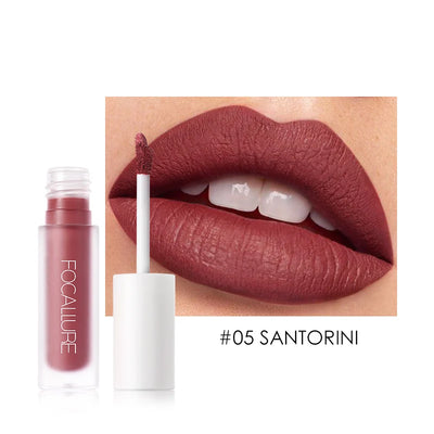 FOCALLURE Lipstick Gloss Waterproof Long Lasting Moist Lip Makeup Liquid Lip Stick Makeup Cosmetic FA134
