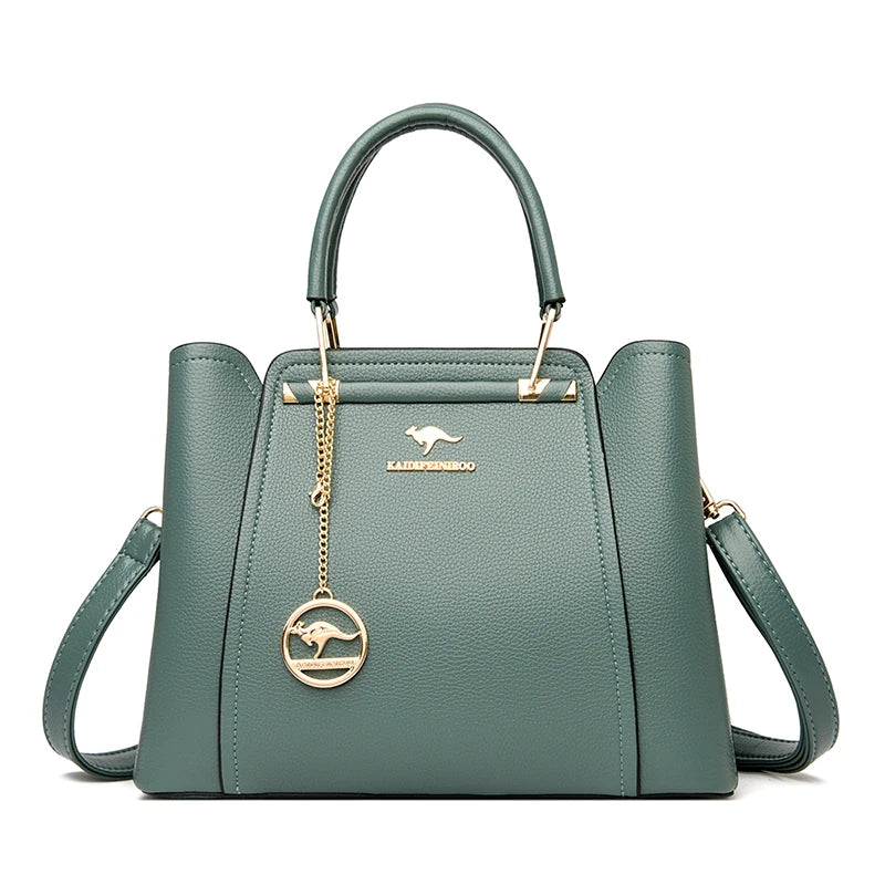 Luxury Handbags Women Bags Designer 3 Layers Soft Leather Shoulder Crossbody Sac Ladies Large Capacity Shopping Messenger Tote