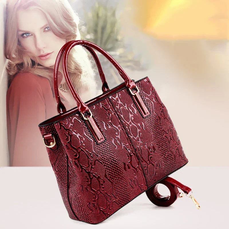 PU Leather Luxury Designer Handbags Ladies Shoulder Casual Tote Sac Bolsa Female Crossbody Purse