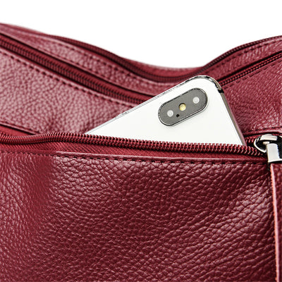 Genuine Brand Leather Sac Luxury Handbags Purse Women Bags Designer Shoulder Crossbody Messenger Bags Female 2021 Waterproof Bag