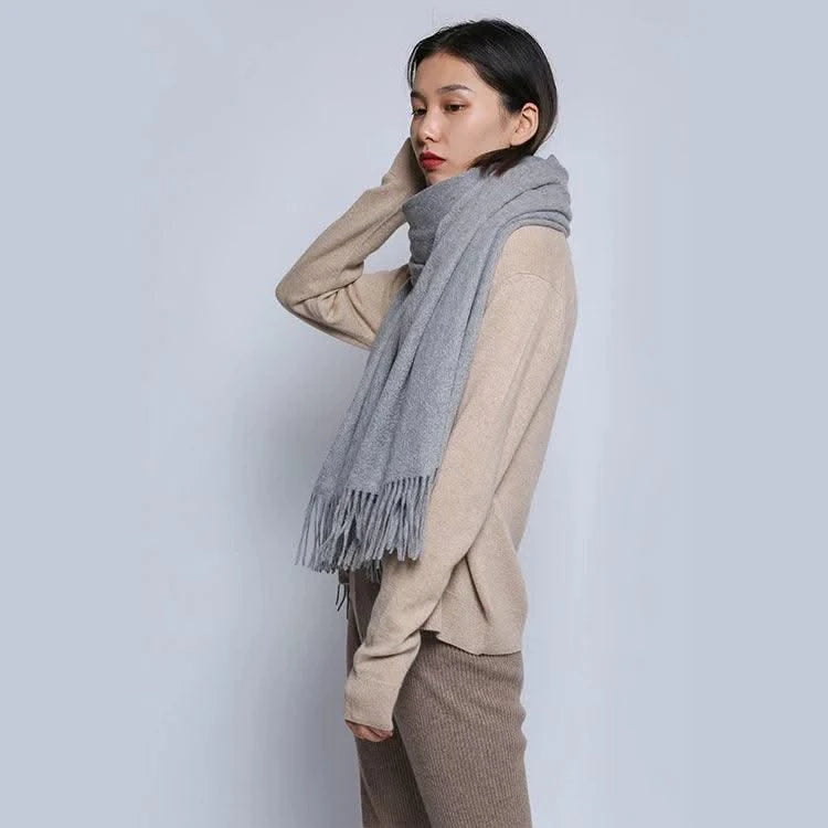 Soft cashmere big Scarf for Women Shawl 200*70 cm  Real pashmina