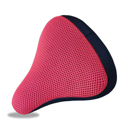 3D Soft Bicycle Saddle Cover Shockproof Anti Slip Breathable Saddles Cycling Silicone Comfortable Seats Bicycle Bike Accessories