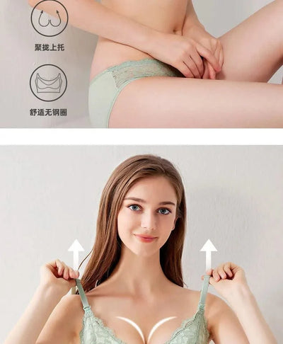 Underwear for pregnant women postpartum breast-feeding bra  lace bra big size nursing bra maternity