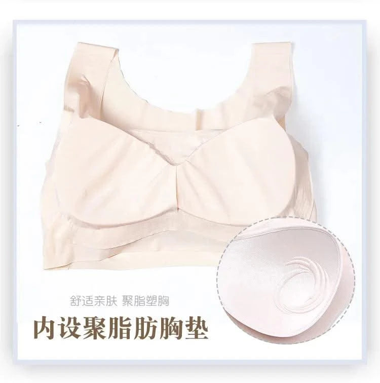 Plus Size Women Bras Bralette Comfortable Invisible Bras Push Up Breathable Brassiere Non Wired