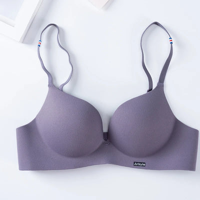 Summer Breathable Bra Women 3/4 Cup Bras Sexy Fashion Wireless Bralette Adjusted-straps Everyday Gathered Comfortable Lingerie