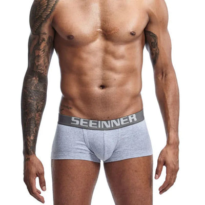 Mens Underwear Seeinner Boxers Shorts Cotton Cuecas Trunks Men's Boxer Homme Boxershorts Men Male Panties Ropa Interior Hombre