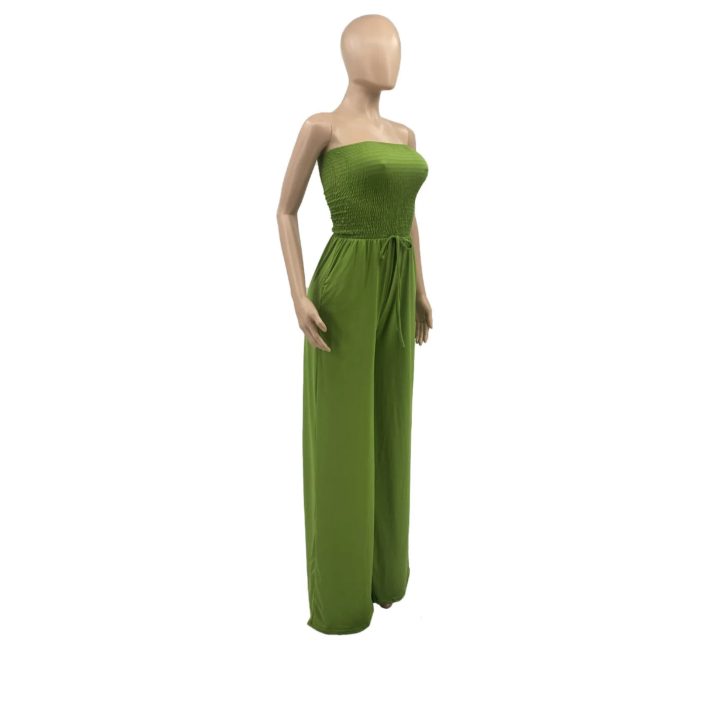 Summer Sexy Tube Top Wide-leg Jumpsuit Women Fashion Casual Loose Jumpsuit Women