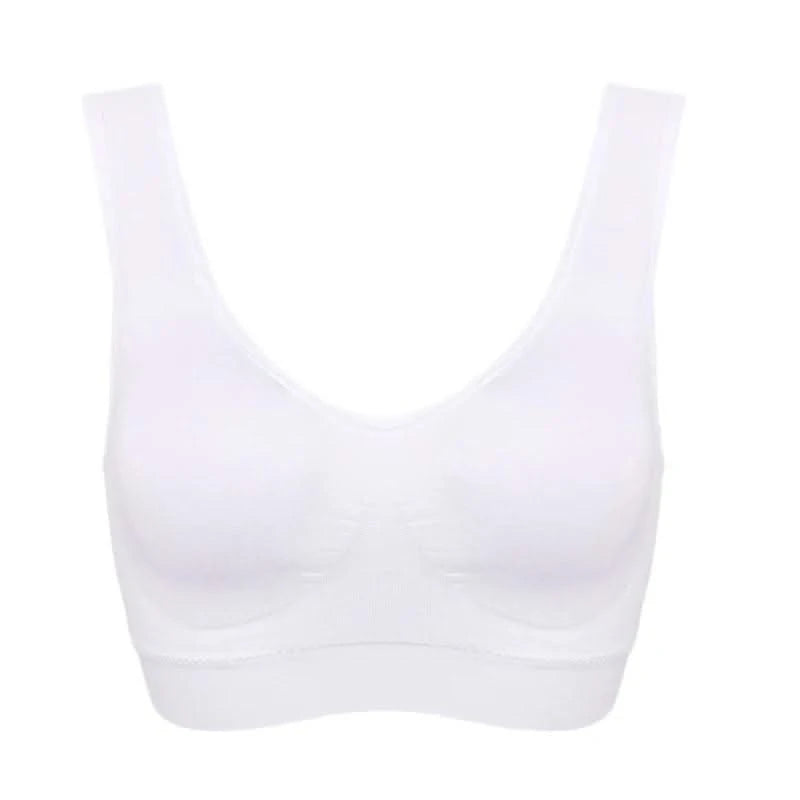 Plus Size Bras For Women Seamless Bra With Pads to 4XL 5XL Bralette Push Up Brassiere Vest Wireless Active fashion underwear