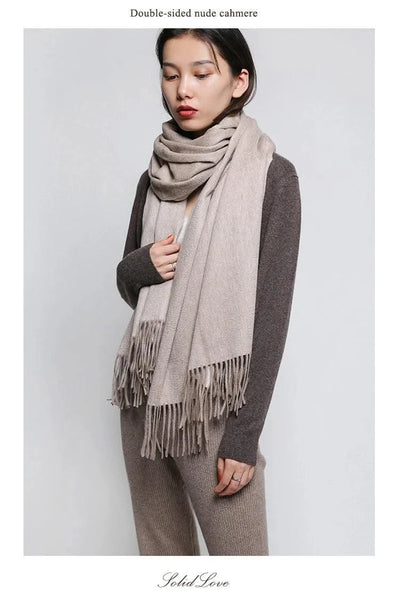 Soft cashmere big Scarf for Women Shawl 200*70 cm  Real pashmina