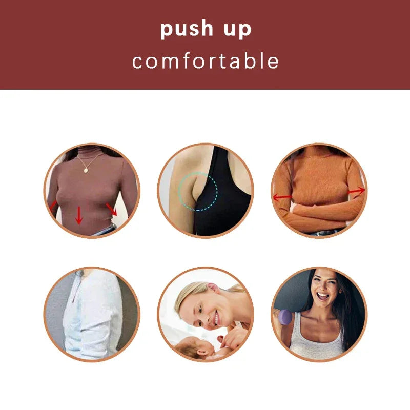 WECHERY Arm Shaper Underbust Push Up Shapers Top Women Posture Corrective Underwear Body Slimmer Shapewear