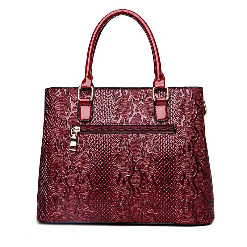 PU Leather Luxury Designer Handbags Ladies Shoulder Casual Tote Sac Bolsa Female Crossbody Purse