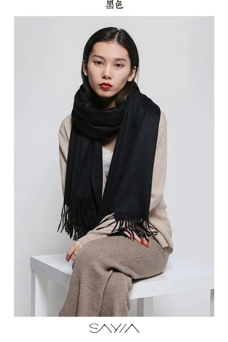 Soft cashmere big Scarf for Women Shawl 200*70 cm  Real pashmina