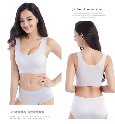 Plus Size Women Bras Bralette Comfortable Invisible Bras Push Up Breathable Brassiere Non Wired
