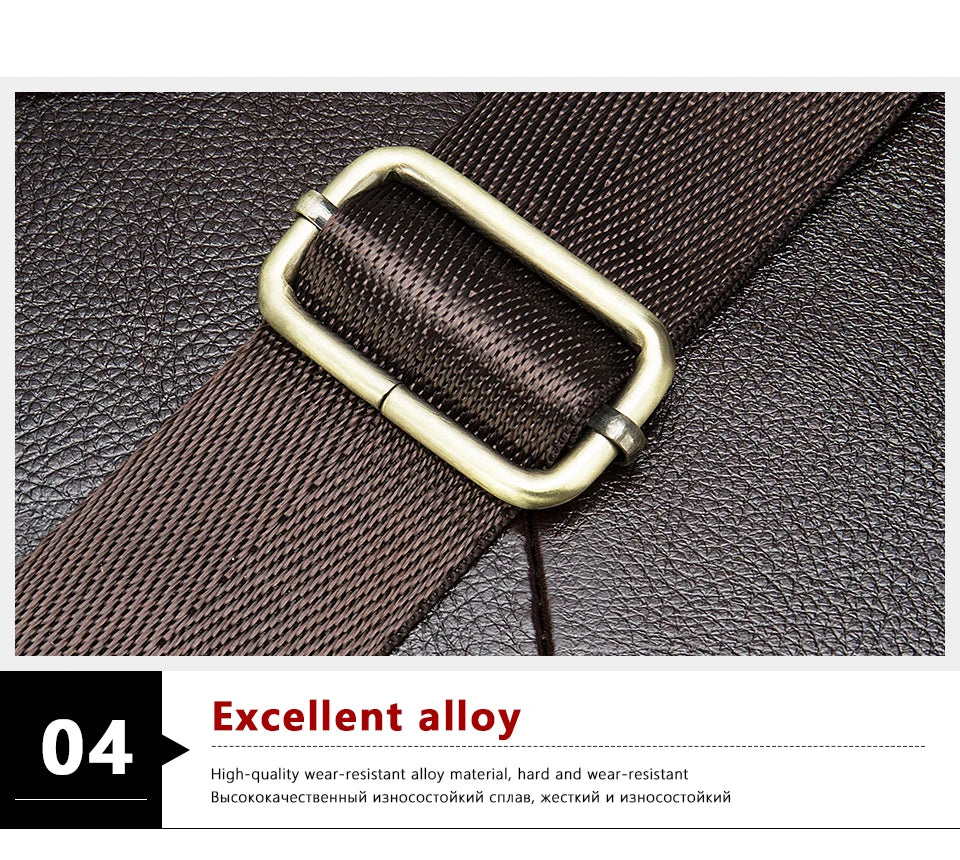 WESTAL Men's Briefcases Men's Bags Genuine Leather Lawyer/Office Bag Laptop Bag Men's Leather Briefcases Bag for Documents