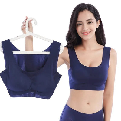 Plus Size Women Bras Bralette Comfortable Invisible Bras Push Up Breathable Brassiere Non Wired