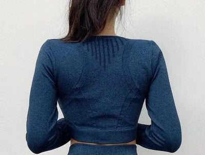 2020 New Active Wear Sets Women Workout Clothes Gym Wear Tracksuits Yoga Jogging Track Outfit Legging Long Sleeves Shirts Suits