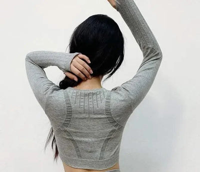 2020 New Active Wear Sets Women Workout Clothes Gym Wear Tracksuits Yoga Jogging Track Outfit Legging Long Sleeves Shirts Suits