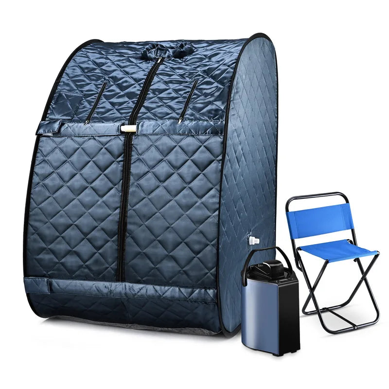 3L Sauna Box Full Body Portable Fumigation Sauna for Home Spa Strong Steam Engine Fumigating Foldable Single Spa Machine