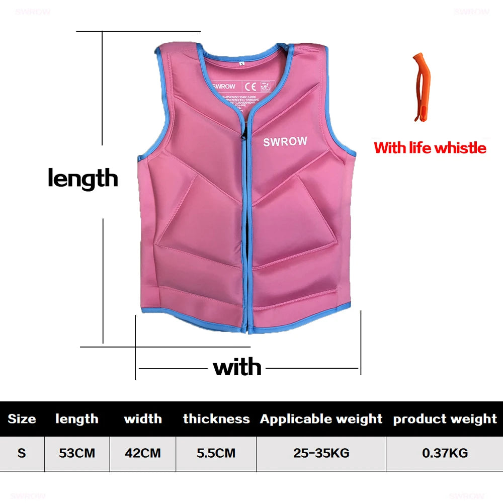 Life Jacket for Adults, Swiming Fishing, Surf Vest, Motorboats, Kayak, Wakeboard, Raft Vest, Water Sports Survival Jacket