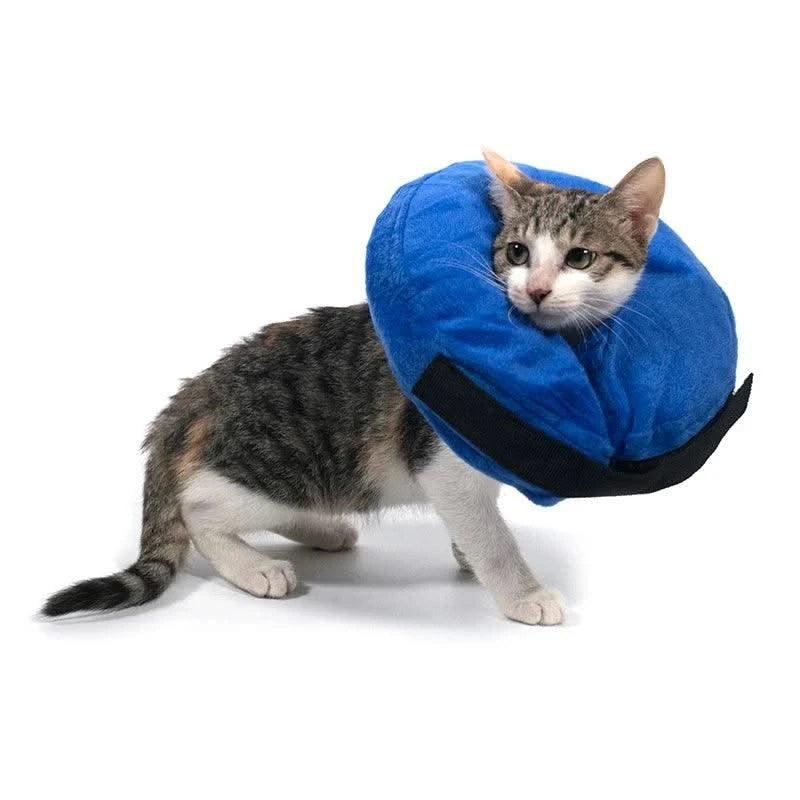 Inflatable Pet Collar Anti-bite Neck Elizabethan Collar Cute Cat Dog Puppy Neck Protective Circle Collar For Small Large Dogs