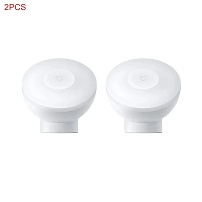 Xiaomi Mijia Night Light 2 360°Rotation Magnetic Human Infrared Light Dual Sensor Mini Wall Light 2800K Warm Yellow 2 Level Adju