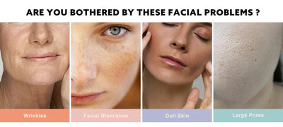ENVISHA Facial Serum Hyaluronic Acid Niacinamide Vitamin Face Skin Care Anti-Aging Wrinkle Whitening Moisturizing Shrink Pores