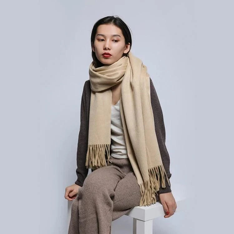 Soft cashmere big Scarf for Women Shawl 200*70 cm  Real pashmina