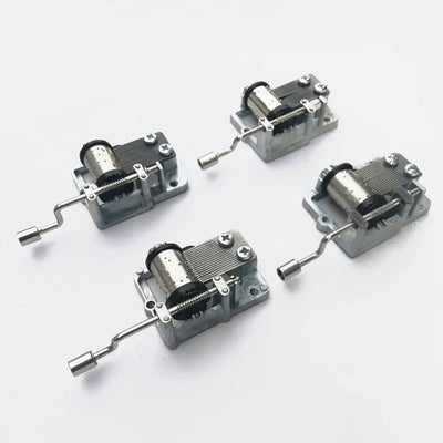 Hand Cranked Music Movement DIY Music Box Decorative Collectibles wooden Music (A Variety Of Music Available)