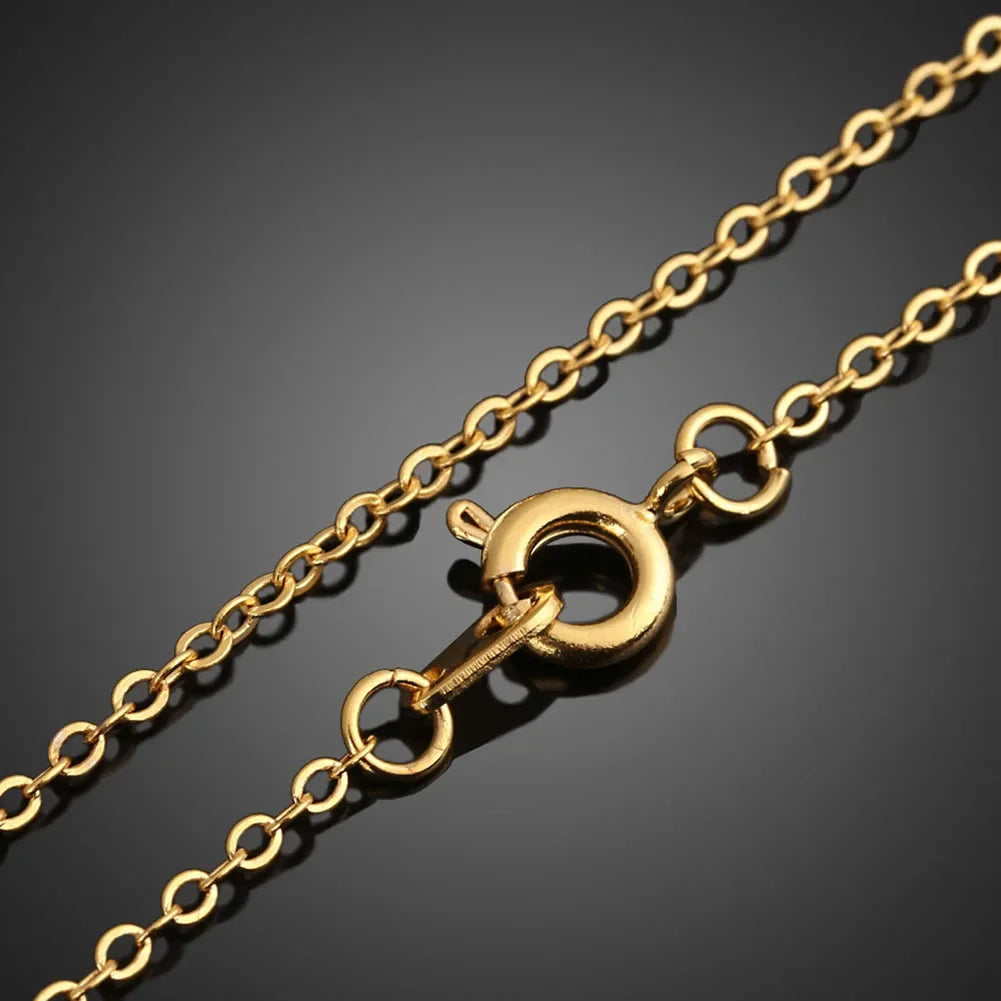 Luxury Necklaces For Women Romantic Couples Jewelry Crystal Inlay Gold Color Pisces Dolphin Pendant Chain casual Necklace Gift