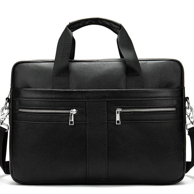WESTAL Men's Briefcases Men's Bags Genuine Leather Lawyer/Office Bag Laptop Bag Men's Leather Briefcases Bag for Documents