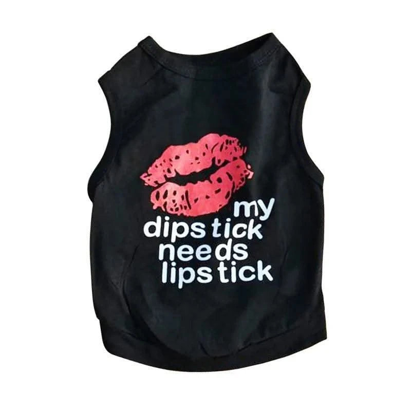 Pet Dog Clothes For Dog Cat Vest  T Shirts Pet Costume Cotton Clothes For Small Dogs Chihuahua Cool Puppy Clothing For Kitty 40