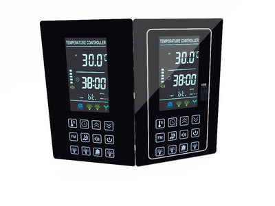 4.5KW 30A Infrared Heater Sauna Thermostat for Sauna Accessories Music Bluetooth Controller Lamp, Fan, AUX Switch
