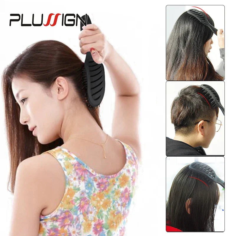 Wet Curly Detangle Hair Brush For Salon Hairdressing Styling Tools Vent Hairbrush Blow Dryer Hair Brush Factory Promotion