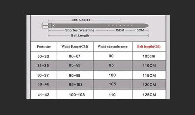 Men's Belt High Quality Genuine Leather Belts Metal Automatic Buckle Belts
