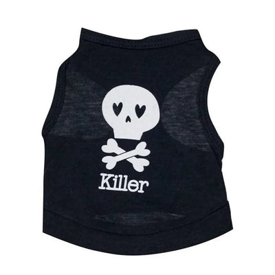 Pet Dog Clothes For Dog Cat Vest  T Shirts Pet Costume Cotton Clothes For Small Dogs Chihuahua Cool Puppy Clothing For Kitty 40