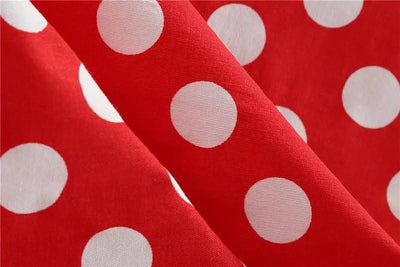 Women Summer Dress Elegant Retro Vintage 50s 60s Robe Rockabilly Swing Pinup Dresses Casual Red Party Vestidos