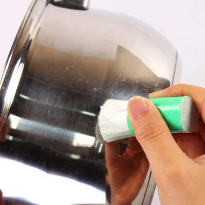 Kitchen Cleaner household chemicals cleaning tools stainless steel pan cleaning brush limpieza metales limpieza hogar