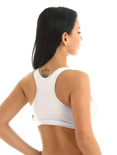Women Sheer Slim Fit Sport Bra Top Ultra Thin