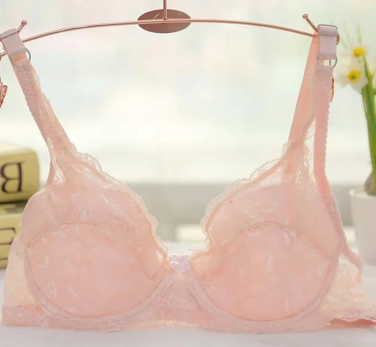 Summer Push Up Bra Breathable Lace Bras Sexy Underwear For Women Bralette Lingerie Intimates ropa interior femenina