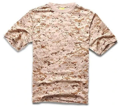 New Outdoor Camouflage T-shirt Men Breathable Tactical Combat T Shirt Dry Camo Camp Tees Hunting Clothes Shirt