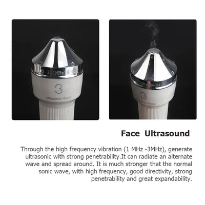 Konmison Ultrasonic Women Skin Care Whitening Freckle Removal High Frequency Lifting Skin Anti Aging Beauty Facial SPA Machine
