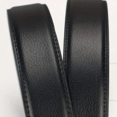 Men's Belt High Quality Genuine Leather Belts Metal Automatic Buckle Belts