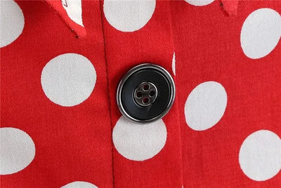 Women Summer Dress Elegant Retro Vintage 50s 60s Robe Rockabilly Swing Pinup Dresses Casual Red Party Vestidos