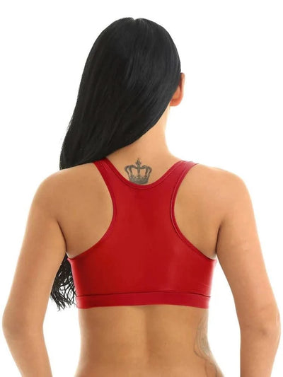 Women Sheer Slim Fit Sport Bra Top Ultra Thin