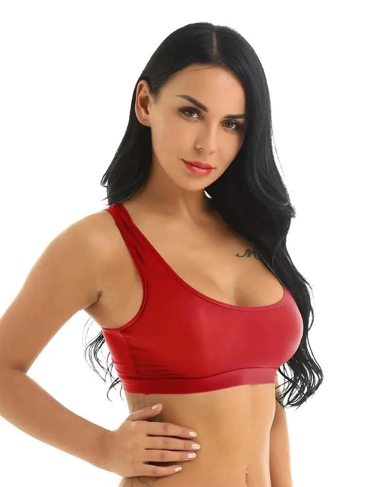 Women Sheer Slim Fit Sport Bra Top Ultra Thin