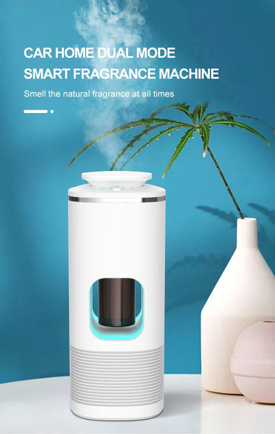 Car Diffuser Room Fragrance High End Products Air Freshener Essential Oils Air Purifier USB Rechargeable Vibration Sensor Switch