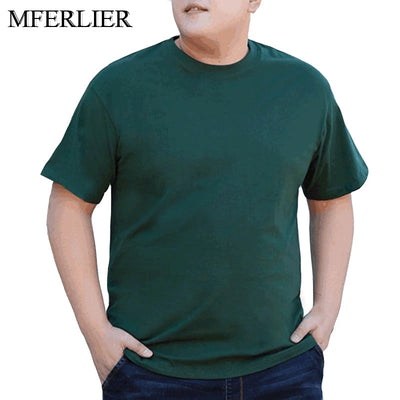 Summer 170kg Oversized T-shirt Men 5XL 6XL 7XL 8XL 9XL 10XL 12XL Cotton Loose T-shirt