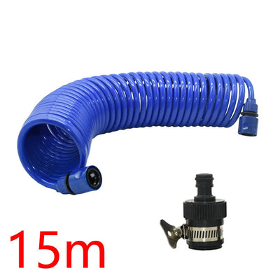 Flexible car Washing Magic Hose Garden EVA Spring Tube Expandable water gun hose for Flower lawn watering 1 Pcs